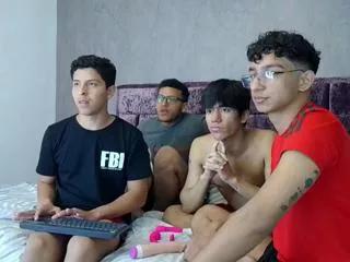 milo_santi_bruno_zack from Flirt4Free is Freechat